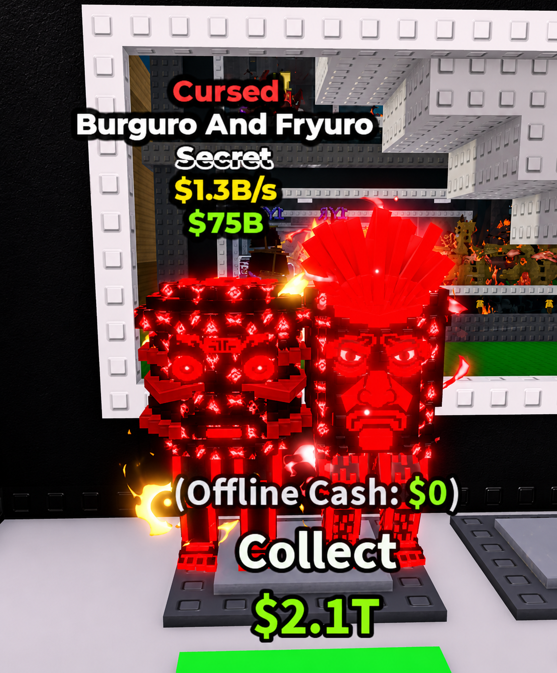 1.3B/s CURSED Burguro And Fryuro Secret