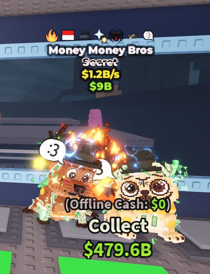 1.2B/s Money Money Bros Secret