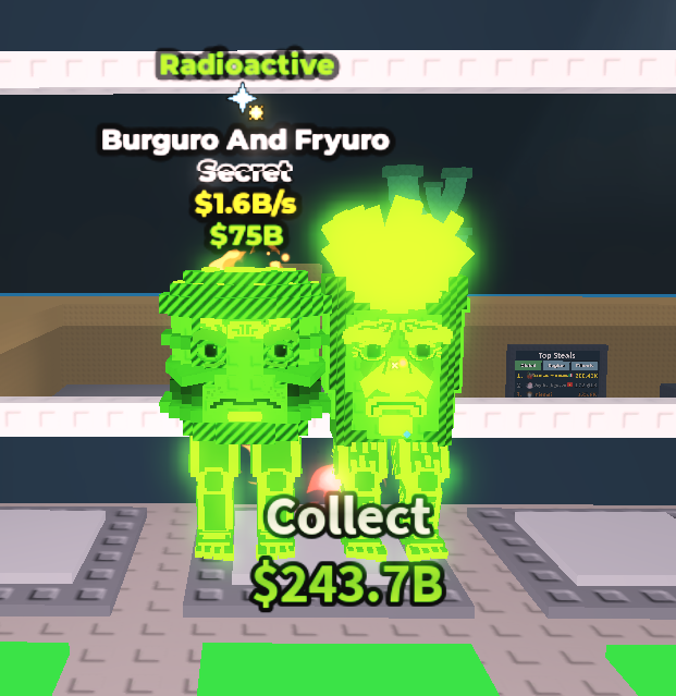 1.6B/s Radioactive Burguro And Fryuro