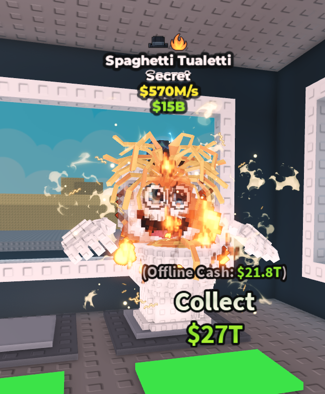 570M/s Fire Spaghetti Tualetti