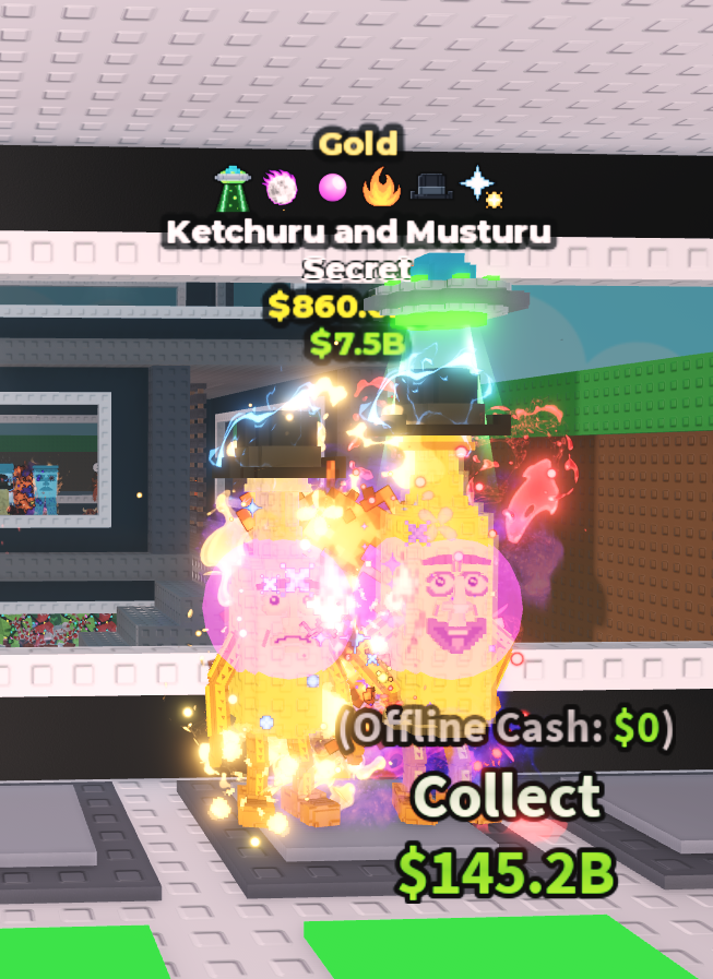 860M/s Gold Ketchuru and Musturu