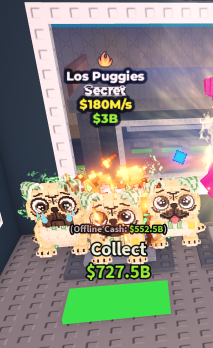 Los Puggies 180M/s Fire trait
