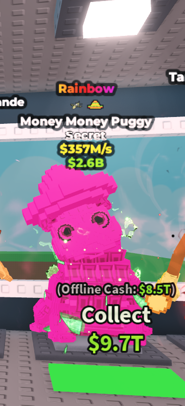 357M/s Rainbow Money money puggy