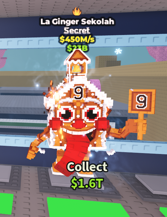 450M/s La Ginger Sekolah