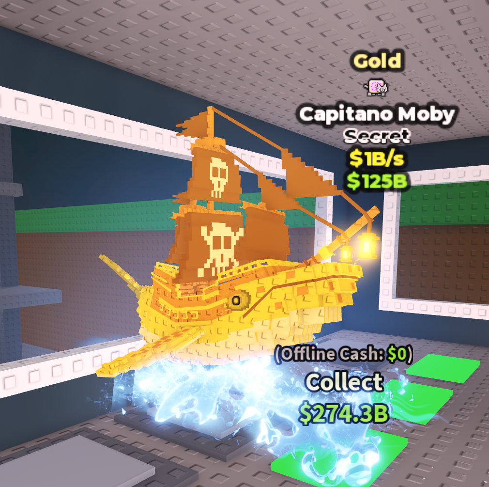 1B/s Gold Capitano Moby