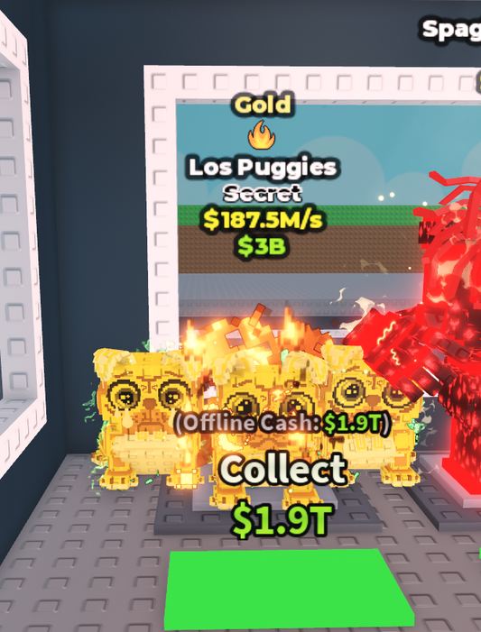 187.5M/s Gold Los Puggies