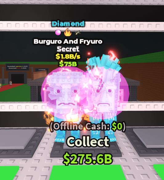 1.8B/s Diamond Burguro and Fryuro