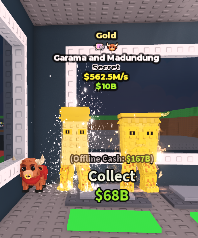 562.5M/s Gold Garama and Madundung