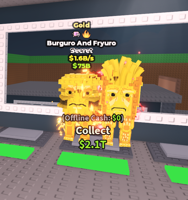 1.6B/s Gold Burguro and Fryuro