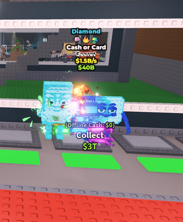 1.5B/s Diamond Cash or Card