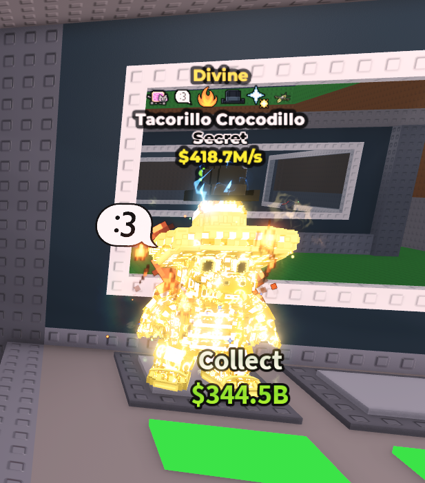 418.7M/s Divine Tacorillo Crocodillo