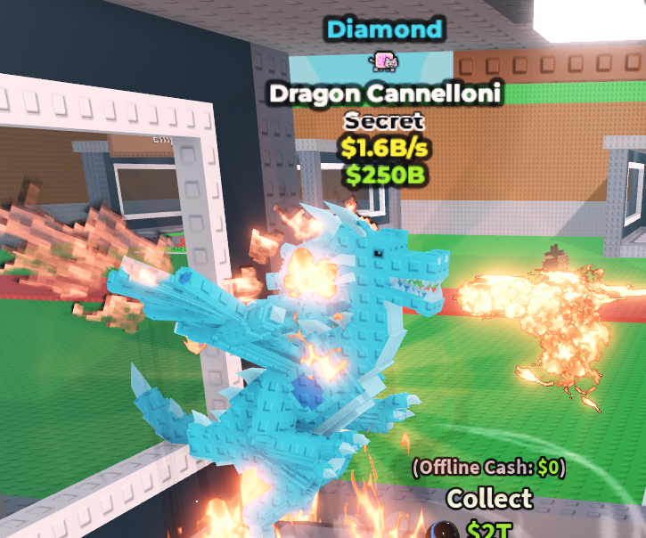 1.6B/s Diamond Dragon Cannelloni
