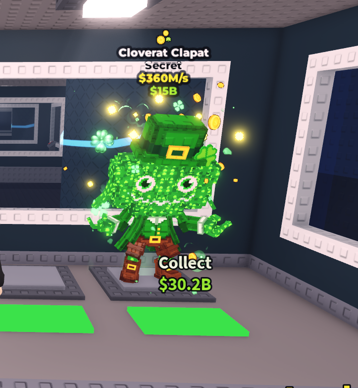 360M/s Cloverat Clapat (coin trait)