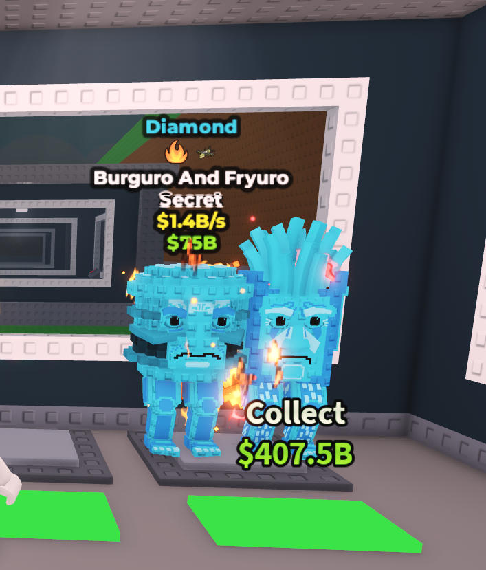 1.4B/s Diamond Burguro And Fryuro (fire/airplane) trait