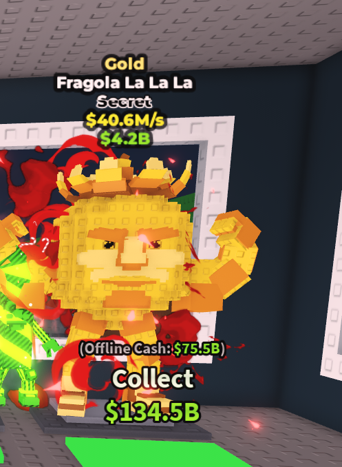 40.6M/s Gold Fragola La La La