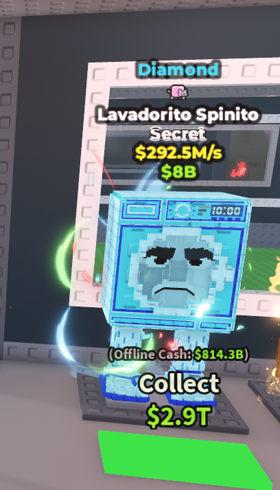 292.5M/s Diamond Lavadorito Spinito
